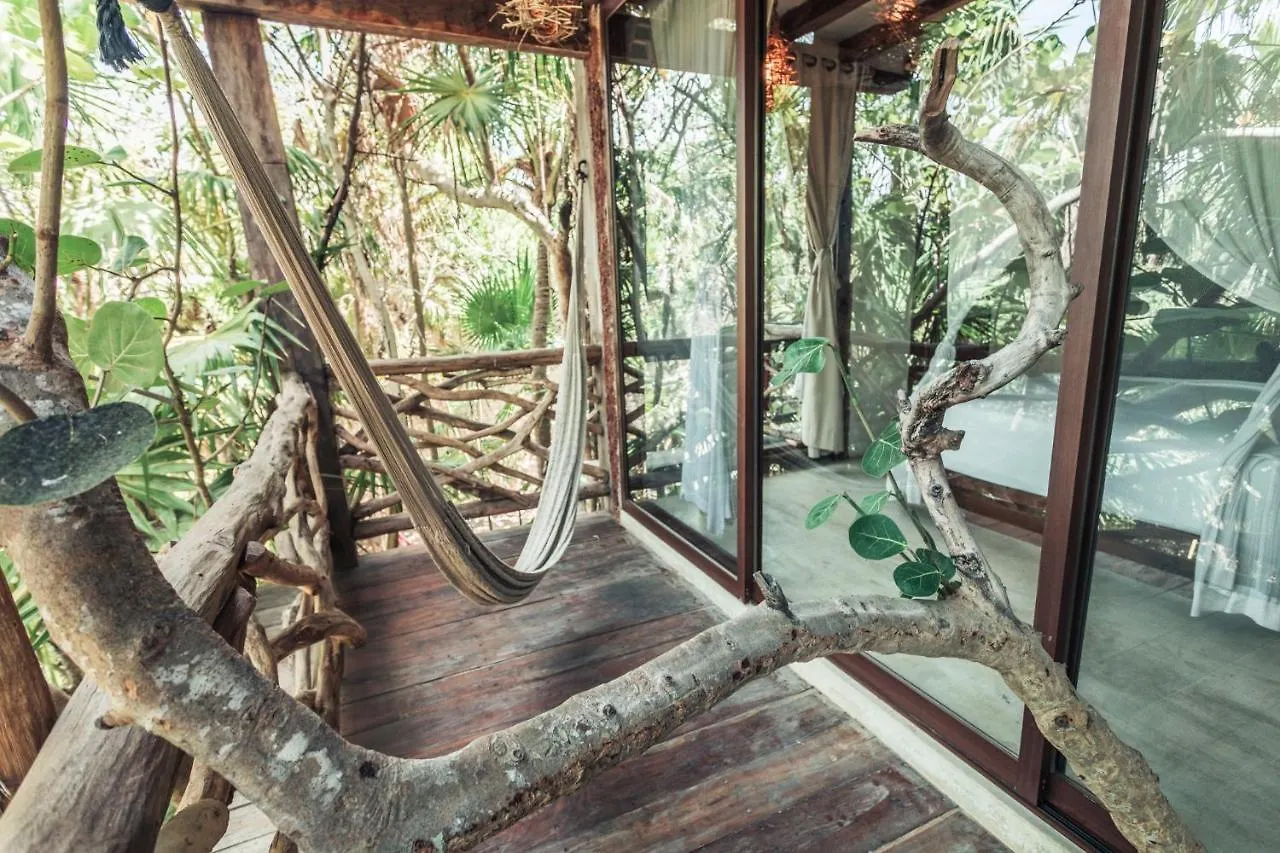 Отель Hidden Treehouse Tulum Eco-Hotel